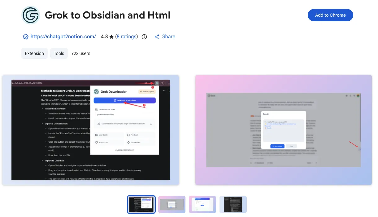 Install from Chrome Web Store