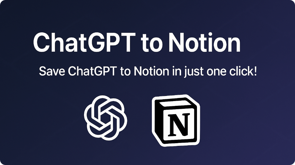 ChatGPT to Notion